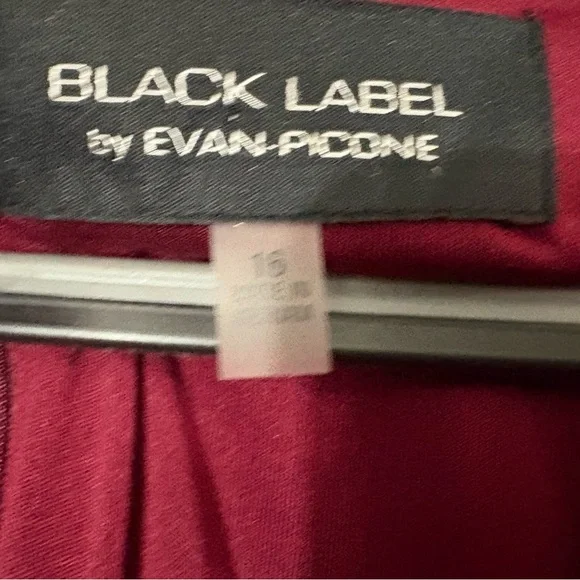 Elegant Velvet Dress in Rich Burgundy​ - Picture 5 of 5